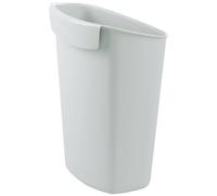 HAN 5x Insertos para Residuos, Papelera de Plástico Gris Claro de 2, 5