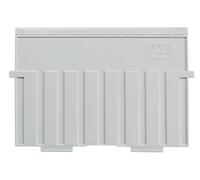 Han 9025-11 - Soportes para bandejas para documentos (5 unidades, poliestireno, A5), color gris claro