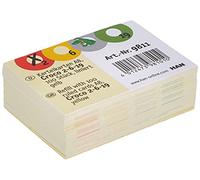 Han 9811 - Fichas para archivador CROCO 2-6-19, color amarillo