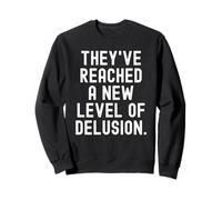 han alcanzado un Nuevo Nivel de ilusión Funny Sarcastic Sudadera