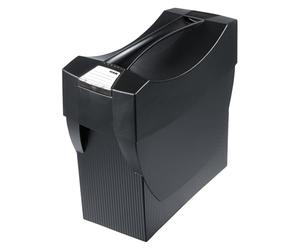 HAN Caja colgante SWING-PLUS KARMA con tapa, para 20 carpetas colgantes, 80-100% material reciclado, 19018-13, color negro ecológico