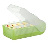 Han Croco 997 Box of 100 x Index Cards, A7 Landscape with 5 Support Plates trans