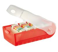 Han Croco - Caja para tarjetas de aprendizaje (DIN A7, horizontal, en caja para