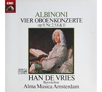Han de Vries - Albinoni: Vier Oboenkonzerte op. 9 [Vinyl LP] [Schallplatte]