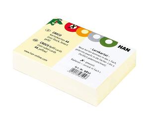 HAN Fiches d'apprentissage pour boîte à fiches CROCO, A8