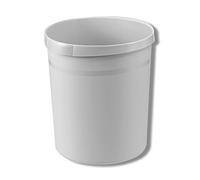 Han Grip 237 - Papelera (312 x 350 mm, 18 l, agarradero Empotrado), Color Gris