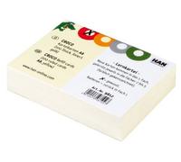Han Index Cards for Croco DIN A7 Landscape, 190 GSM, Lined, Yellow