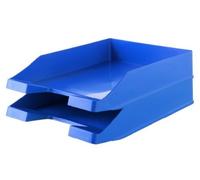 Han Karma C4 tamaño 10 tier apilable Carta bandeja, color azul
