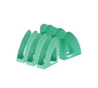 HAN Re-LOOP 16218-905 - Archivador de pie (1 unidad, 1 unidad, 100% reciclado), diseño moderno y joven para documentos DIN A4/C4, color verde