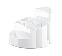 Han Rondo - Organizador de escritorio (9 compartimentos, 1140 x 109 x 140 mm), color blanco