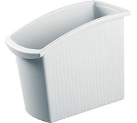 Han Salsa 1840-11 - Caja para papelera (18 L, poliestireno, 194 x 345 x 450 mm), color gris