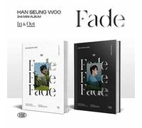 HAN SEUNGWOO - X1 VICTON HAN SEUNG WOO FADE 2nd Mini Album [ IN + OUT ] 2 VER FULL SET. 2p CD+2p Photo Book(each 100p) +2p Lyrics Paper+2p Photo Card+2p Book Mark K-POP SEALED+TRACKING NUMBER