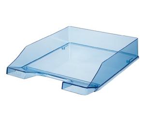 Han Standard - Bandeja para cartas tamaño C4, apilable, color azul transparente
