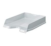 HAN Viva - Bandeja para cartas (DIN A4/C4, apilable, con clip, brillante, 5 unidades), color verde claro 5er Pack