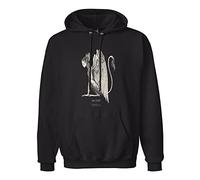 HAN XIANYAN Alcest Spiritual Instinct Men Black Cotton Hoodies Print Unisex Sweatshirts XXL