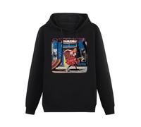 HAN XIANYAN She's So Unusual Cover Cindy Lauper 80'S Cover Music Men Black Cotton Hoodies Print Unisex Sweatshirts XL