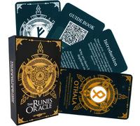 Han Yu Bowen Oracle Cards Runes Tarot Cards Dual Color Card Tarot Cards Deck Tarot Cards for Beginners Tarot Cards with Meanings on Them