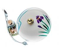 " Hana " - Crane Bell Co. Handpainted Suzu Timbre Bicicleta,Retro Aspecto,Ø 55mm