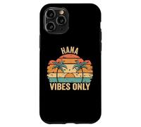 Hana Vibes Only Cute Retro Girls Hana Name Carcasa para iPhone 11 Pro
