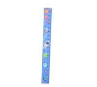 HANABASS 1 pieza Medidor de Infantil Lienzo Azul para Decoración de Habitaciones Gráfico de Crecimiento para Guardar Recuerdos de Crecimiento y Decorar