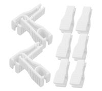 HANABASS 10 piezas Extractor de Fusibles para Coche Pinzas de Plástico Resistentes Herramienta de Extracción y Reemplazo para Automóviles y Motocicletas Compatible