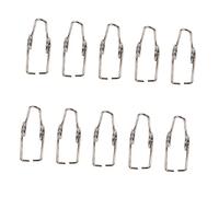 HANABASS 10 Piezas Resortes de Válvula de Drenaje para de Color Plata Accesorios Duraderos y Portátiles para Claves de Watergate Reemplazos de Montajes para Instrumentos Musicales