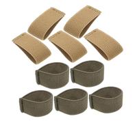 HANABASS 10 Piezas Robustos Cinturón Fijadores para Hombre y Mujer Anchos Bucles de Cinturón Material Resistente Prácticos Retenedores para Diario