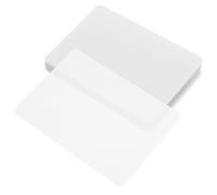 HANABASS 100 Hojas de Película de Laminación Transparente de Pvc para Fotos Acabado Brillante y Alta Protección, Tamaño 95 X 66 Mm, Adecuado para Plastificar Documentos