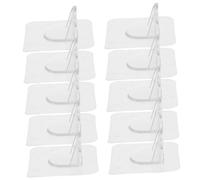 HANABASS 12 Piezas Anclajes De Pared para Muebles Anclaje De Pared para Muebles Playpen Transparent