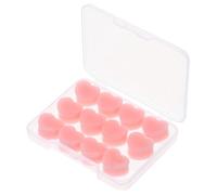 HANABASS 12 piezas de de Silicona Moldeables para Dormir y Natación Color Rosa Protección Auditiva Ajustable para Adultos y Reducción Alta de Ruido Reutilizables y Cómodos