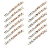 HANABASS 12 Piezas de Pergaminos de Mezuzá Judíos para Decoración Religiosa de Puerta, Hechos de Papel y Cuerda, Diseñados para Uso Diario y Bendición en Oficina o Casa
