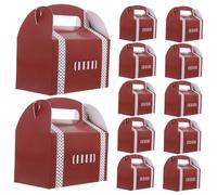 HANABASS 18piezas Cajas De De Rugby Cajas De Diseño Temático Para Cumpleaños y Celebraciones