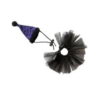 HANABASS 1juego Conjunto De Ropa para Mascotas De Lagarto Disfraz De Halloween Vestido y Sombrero Atuendo para Reptiles Fiestas