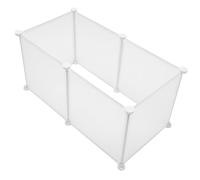 HANABASS 1Juego de Seguridad para Mascotas de de Jaula para Hámster y Conejos Diseño Portátil y de Instalar para Ejercicios Interiores y Exteriores