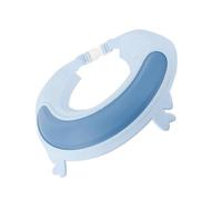HANABASS 1Pieza Gorro de Baño para Bebés de Protección de Ojos y Cabeza Ducha Azul