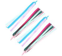 HANABASS 2 Pares Borlas de Scooter, Plástico y Poliéster | Decorativas, Aplicación Fácil, para Bicicleta y Manillar, Accesorio Infantil Estilo