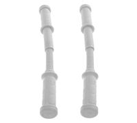 HANABASS 2 Pares Mango de Caballo decoración de mecedoras decoración de Caballo balancín de Madera Caballito de Madera Juguete mecedor para pequeños el plastico Gris