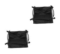 HANABASS 2 Piezas Bolsa Organizadora para Carrito de Pequeña con Base Rígida Cesta Inferior de Almacenamiento para y Accesorios Fácil Instalación y Gran Capacidad