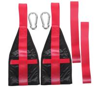 HANABASS 2 Piezas Cinturón Colgante para Abdominales Equipamiento de Entrenamiento Reutilizable para Ejercicios Gimnasio para Casa y Oficina Resistente y Práctico