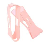 HANABASS 2 piezas Correa para Barbilla Ajustable Ronquidos para Hombres y Mujeres Cómoda y Duradera Conveniente para la Boca Cerrada y Reducir Ronquidos Paquete de Unidades Rosa