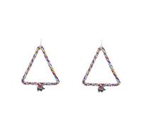 HANABASS 2 Piezas De Columpio De Escalada Puente Colgante Juguete para Pájaros para Columpio Triangular Interactivo para Ejercicio.