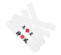 HANABASS 2 piezas Diadema Samurai Japonesa Banda Ancha Transpirable para Chef y Deporte Cinta de Pelo Multisectorial para Mujer Resistente y Absorbente de Sudor Accesorio Versátil para Uso