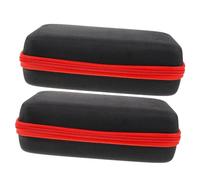 HANABASS 2 piezas Estuche de Almacenamiento para Kalimba Bolsa Portátil de Eva Funda Resistente para Piano de Pulgar Protección y Transporte Seguro para Bricolaje y Amigos