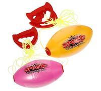 HANABASS 2 Piezas Juguete de Fitness de Balones de Tirar para Ejercicio Coordinación Bilateral Colores Aleatorios Rosa y Amarillo para Actividades Físicas Color Aleatorio Color Aleatorio