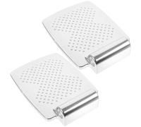 HANABASS 2 Reposapiés Aplicables para Silla de Ruedas de Aluminio de 7 Pulgadas Pedal Elevador Resistente y Estable para Personas Mayores Accesorio Ergonómico para Movilidad y Uso