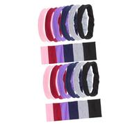 HANABASS 2 Series Diademas Antideslizantes Para Yoga Colores Banda Elástica Para Sudor Y Actividades Físicas 6 Piezas X 2