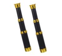 HANABASS 2 Telescopios Piratas para Niños, Telescopio Monocular de Plástico Liviano con Lente Óptica Clara, Adecuado para Fiestas Temáticas y Aventuras Imaginativas