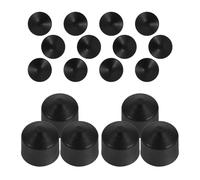 HANABASS 20 Piezas Copas Pivotantes de PU Negro para Ejes de Patineta de 7 Pulgadas, Accesorios Resistentes para Longboard y Cruiser en Múltiples Escenarios