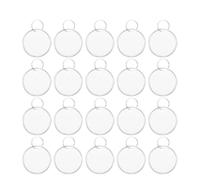HANABASS 200 Piezas Etiqueta Clave Etiquetas de Identificación de Claves Redondas de Aluminio Blanco, Escribibles, Compactas, para Llaves de Puerta y Coche, Hogar y Oficina