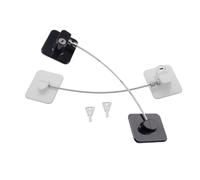HANABASS 2juego Cerradura De Seguridad Sin Perforaciones Para Refrigerador y Congelador Con Llave Resistente Prueba Gabinetes y Ventanas